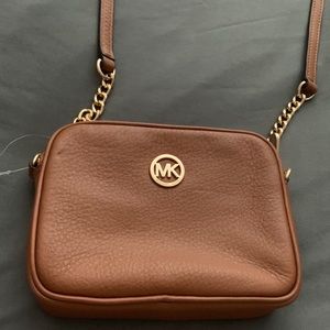 Michael Kors crossbody bag chestnut